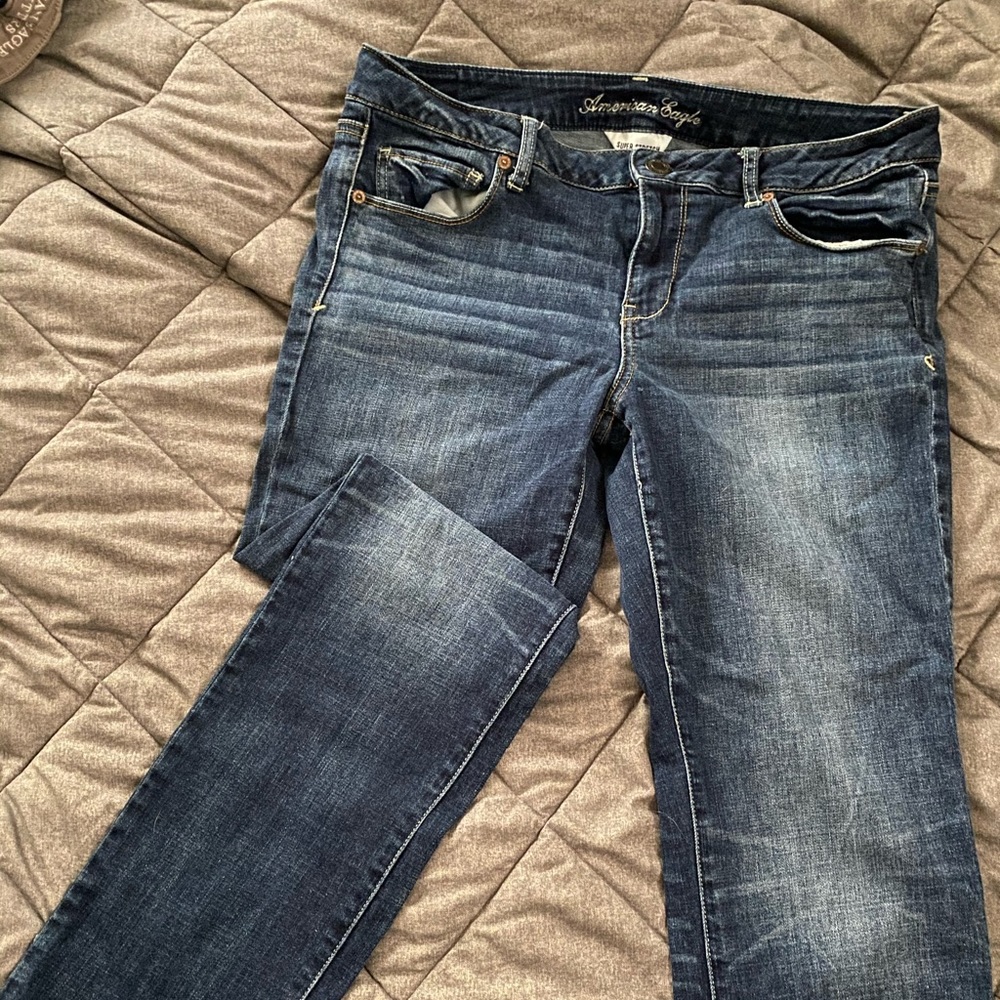 American Eagle Skinny Straight Leg Jeans